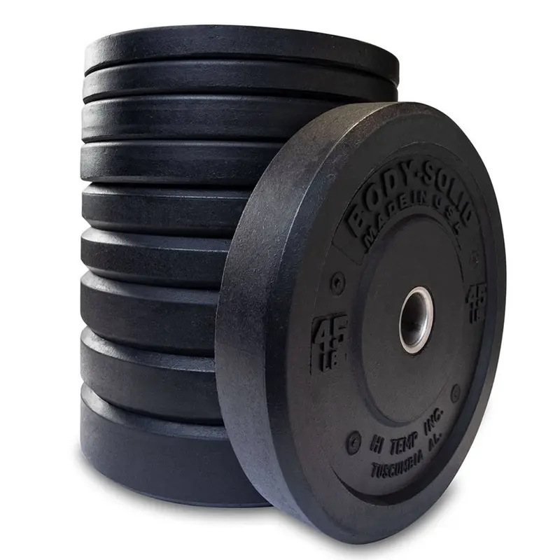 Body-Solid 260 lb. Premium Bumper Plate Set OBPH260