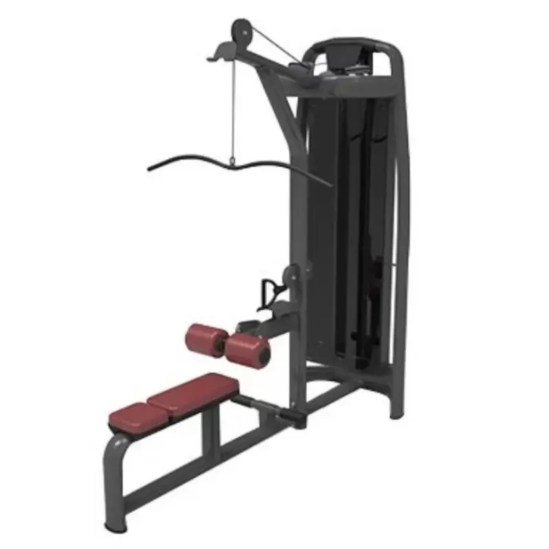 Vortex Strength Seated Lat Pulldown and Row Black 220 Lb stack VLPD6107B