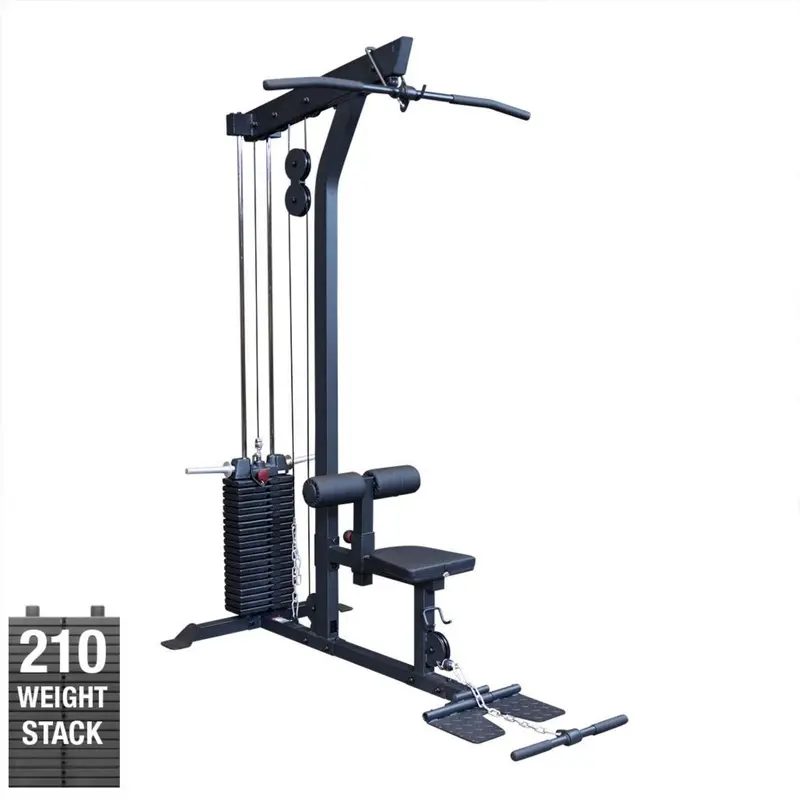 Body-Solid Lat Machine With Weight Stacks GLM85B