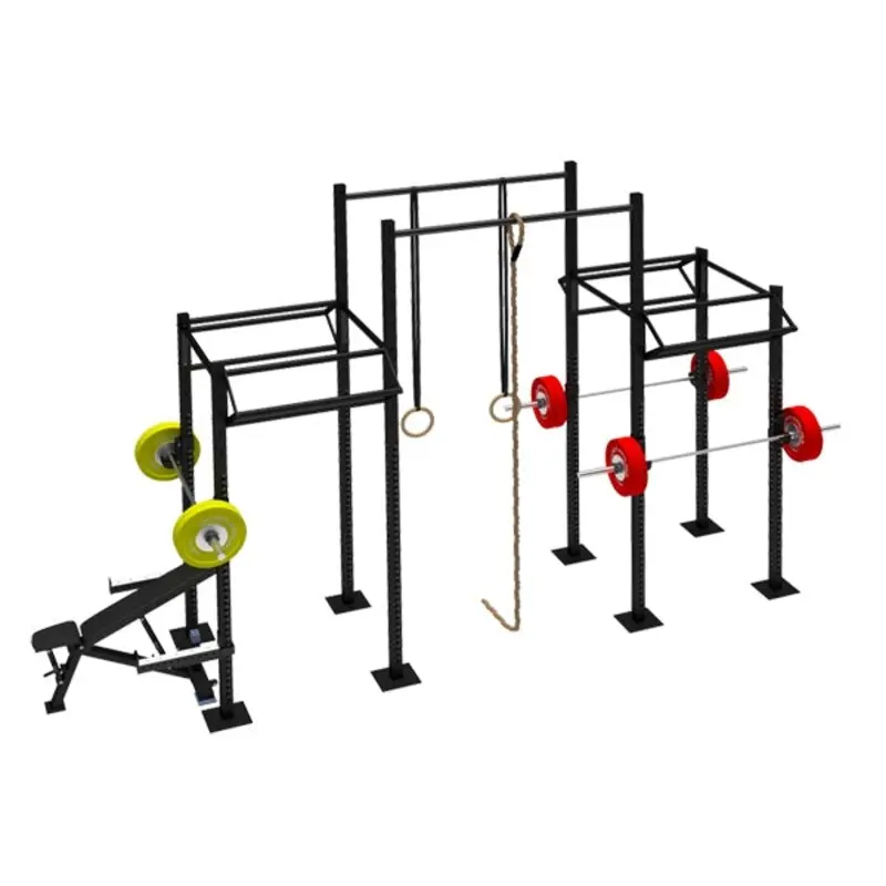 TITANIUM USA 3 CELL NARROW RIG WITH 4 TRI BARS & 2 EXTENSIONS FS-NR3C4T2E