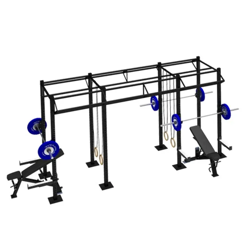 TITANIUM USA 3 CELL NARROW RIG WITH 6 TRI BARS FS-NR3C6T