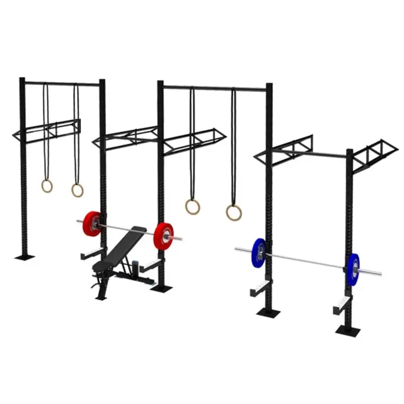 TITANIUM USA 4 CELL WALL MOUNTED RIG WITH 5 TRI BARS & 2 EXTENSIONS WM-4C5T2E