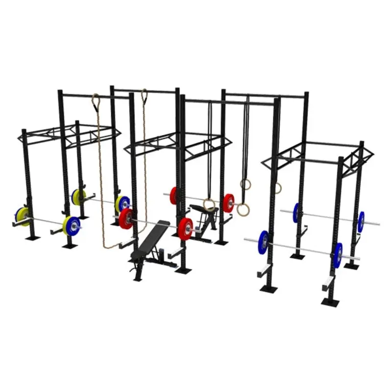 TITANIUM USA 5 CELL RIG WITH 6 TRI BARS & 4 EXTENSIONS FS-5C6T4E