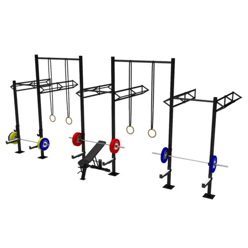 TITANIUM USA 5 CELL WALL MOUNTED RIG WITH 6 TRI BARS & 2 EXTENSIONS WM-5C6T2E