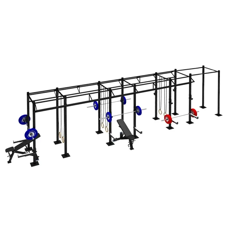 TITANIUM USA 6 CELL NARROW RIG WITH 10 TRI BARS FS-NR6C10T