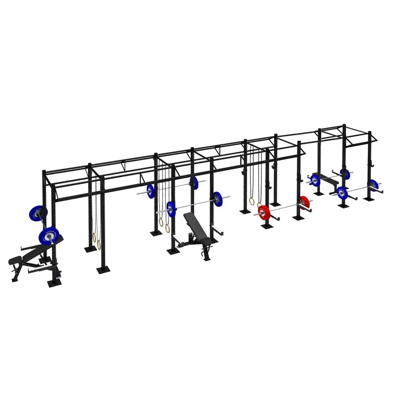 TITANIUM USA 7 CELL NARROW RIG WITH 12 TRI BARS FS-NR7C12T