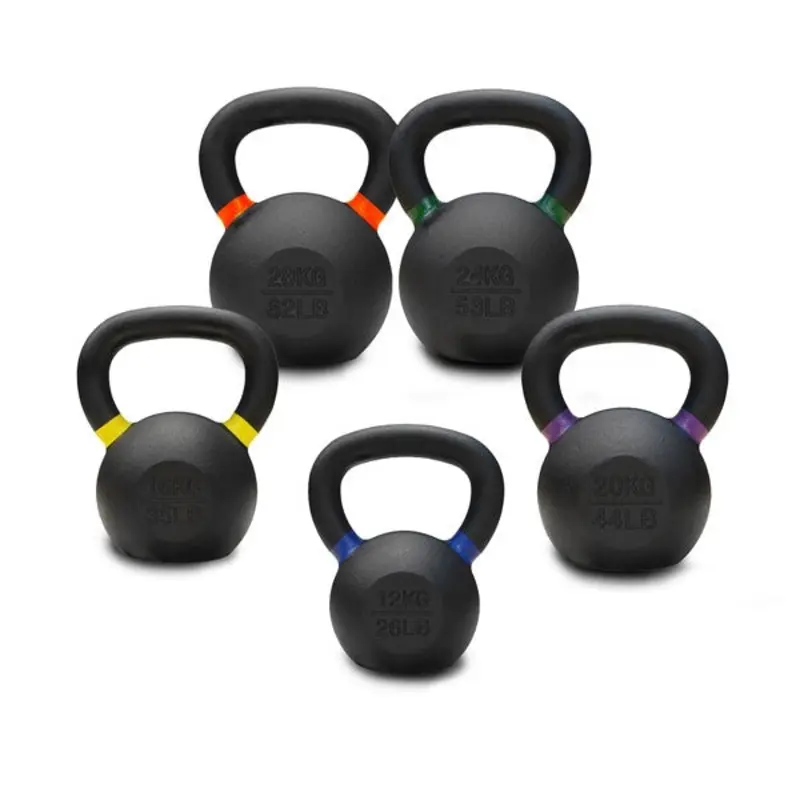 12KG TO 28KG PREMIUM POWDER COATED KETTLEBELLS SINGLE PACK
