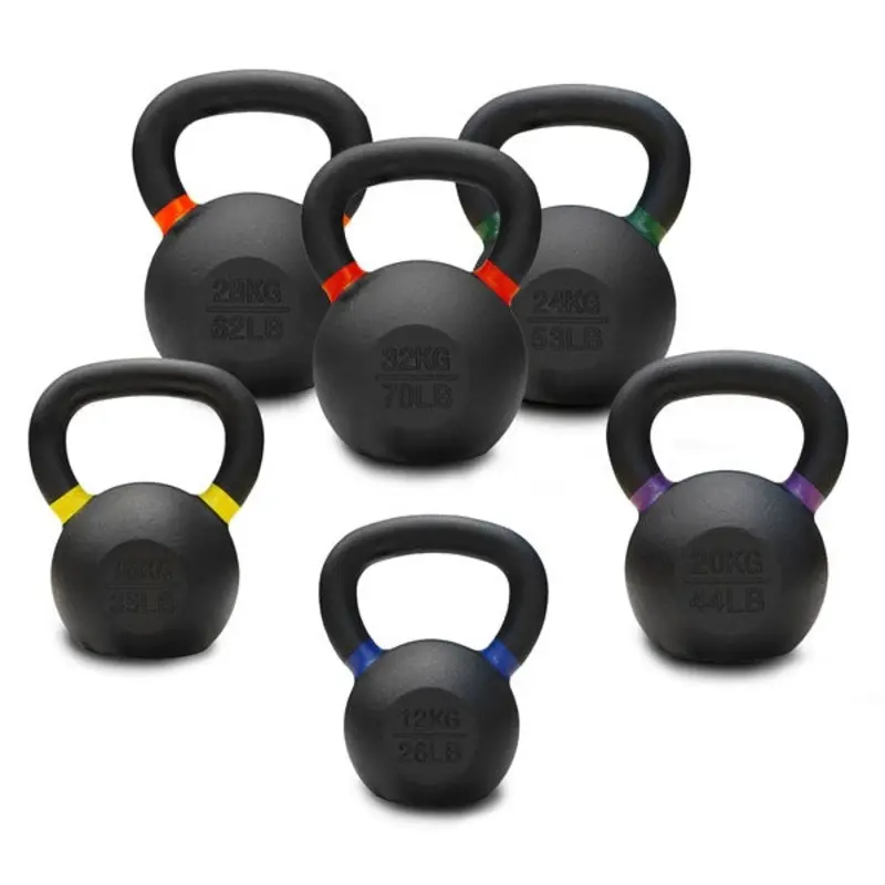 12KG TO 32KG PREMIUM POWDER COATED KETTLEBELLS SINGLE PACK