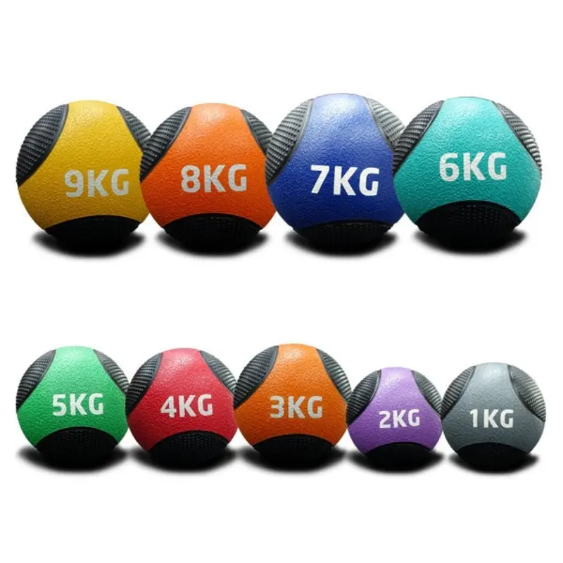 1KG TO 9KG RUBBER MEDICINE BALLS PACK