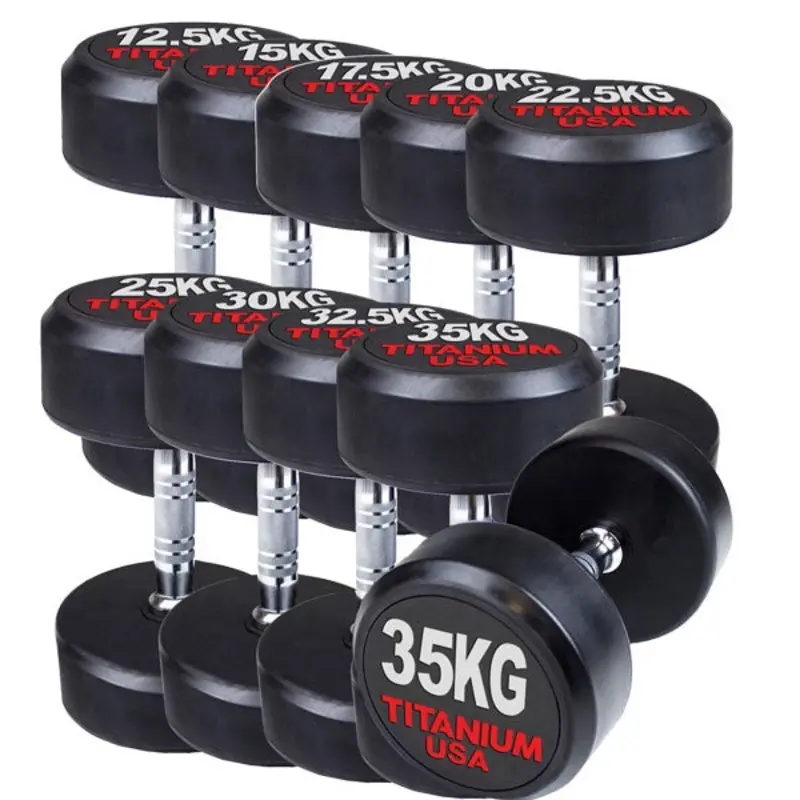 PRO STYLE DUMBBELL SET 12.5 TO 35KG - 10 PAIRS