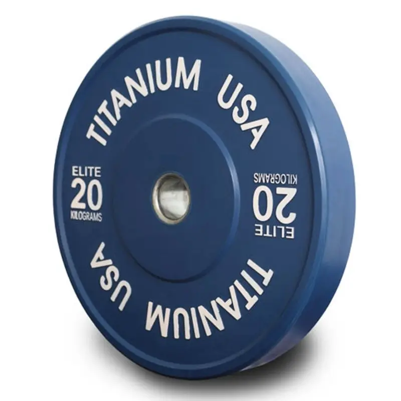 TITANIUM USA 20KG ELITE SERIES BUMPER PLATE