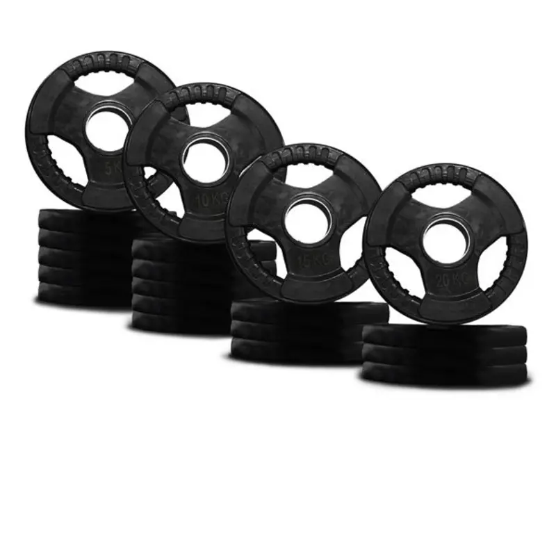 TITANIUM USA 230KG RUBBER COATED WEIGHT PLATE PACKAGE