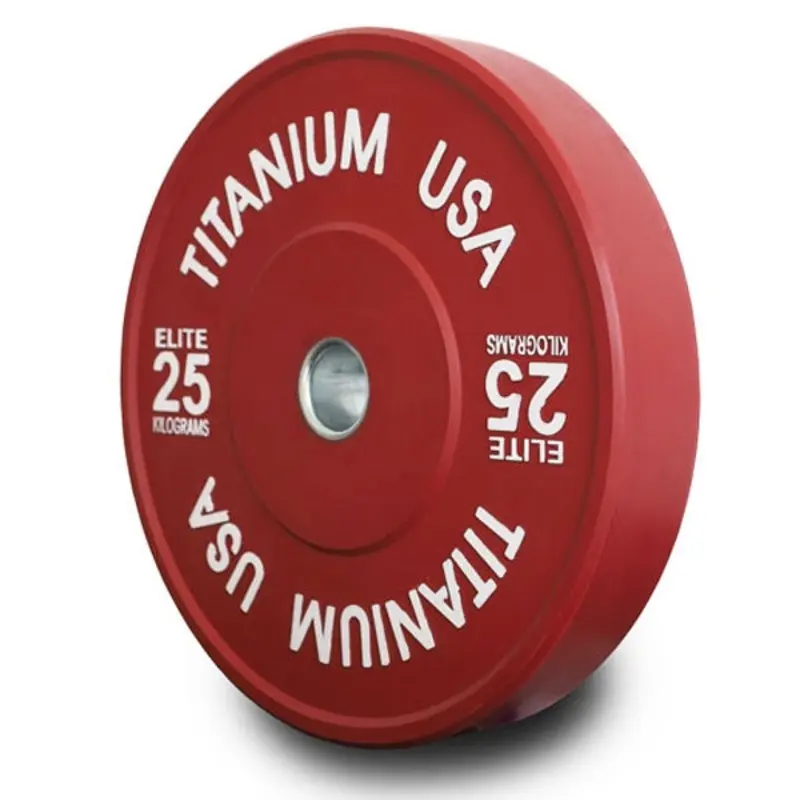 TITANIUM USA 25KG ELITE SERIES BUMPER PLATE