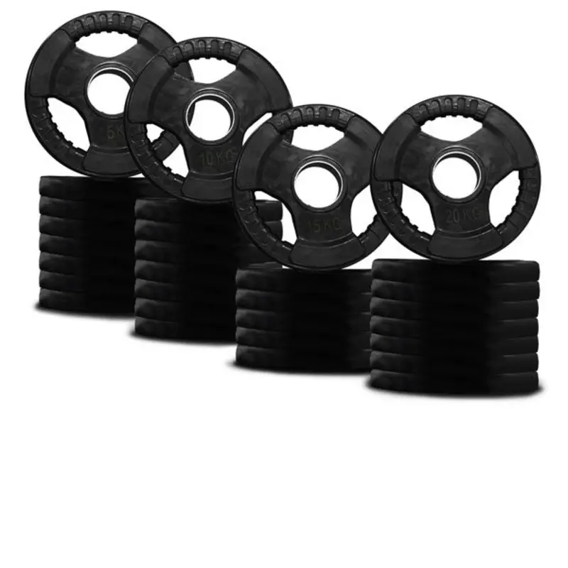TITANIUM USA 370KG RUBBER COATED WEIGHT PLATE PACKAGE
