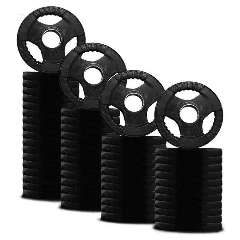TITANIUM USA 650KG RUBBER COATED WEIGHT PLATE PACKAGE
