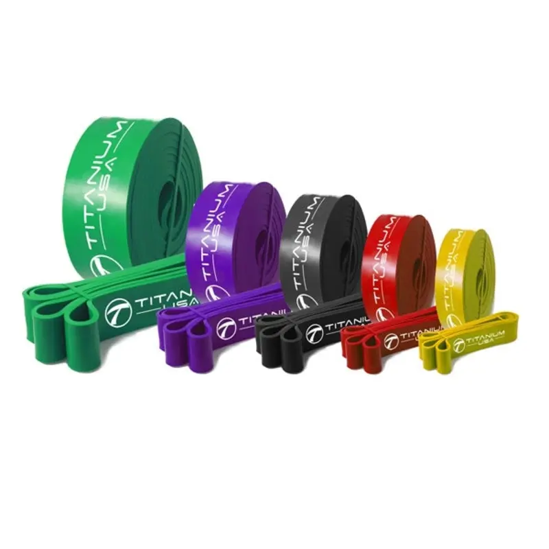 TITANIUM USA 6MM to 44MM PREMIUM POWER BANDS DOUBLE PACKAGE
