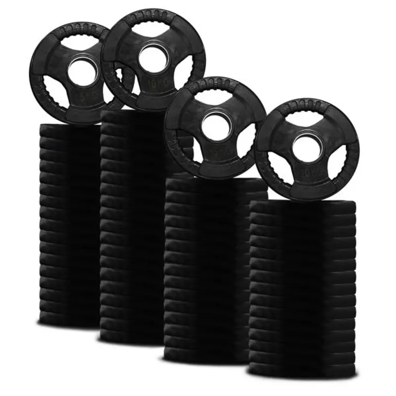 TITANIUM USA 850KG RUBBER COATED WEIGHT PLATE PACKAGE