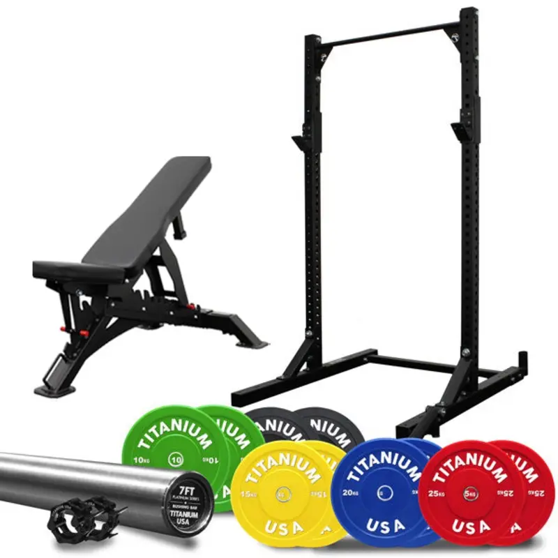 TITANIUM USA CS20 COMPETITION SERIES HALF RACK PACKAGE 1