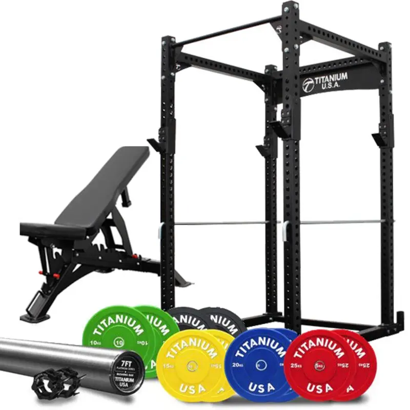 TITANIUM USA CS40 COMPETITION SERIES POWER RACK PACKAGE 2