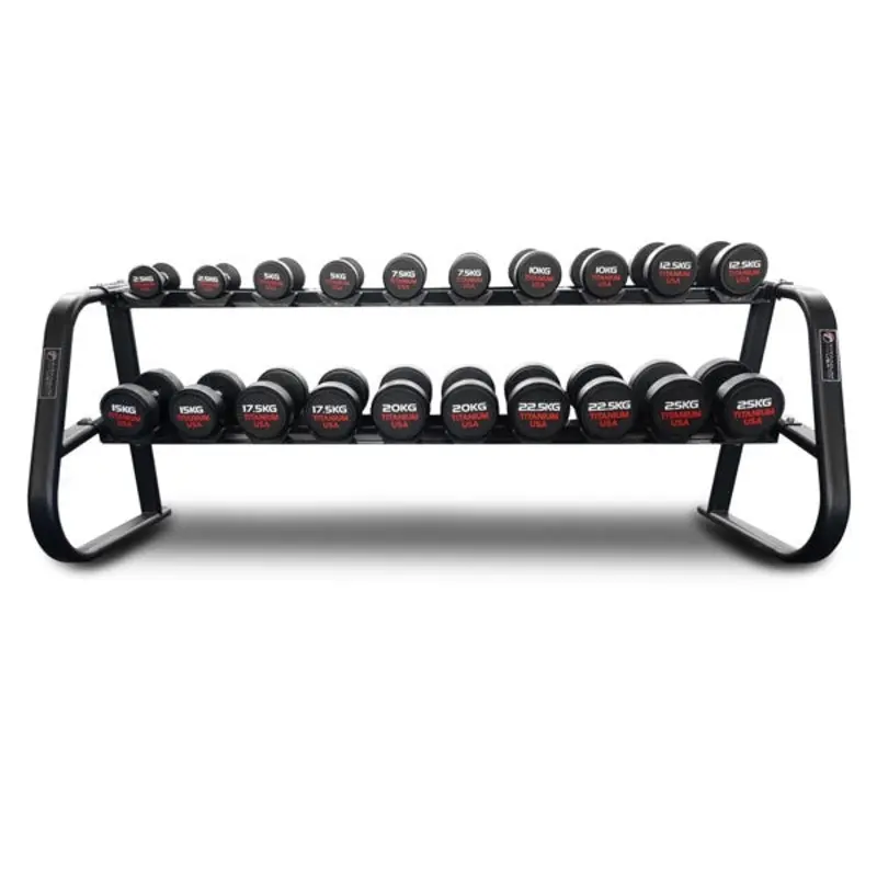 TITANIUM USA MONSTER SERIES PRO STYLE DUMBBELL RACK