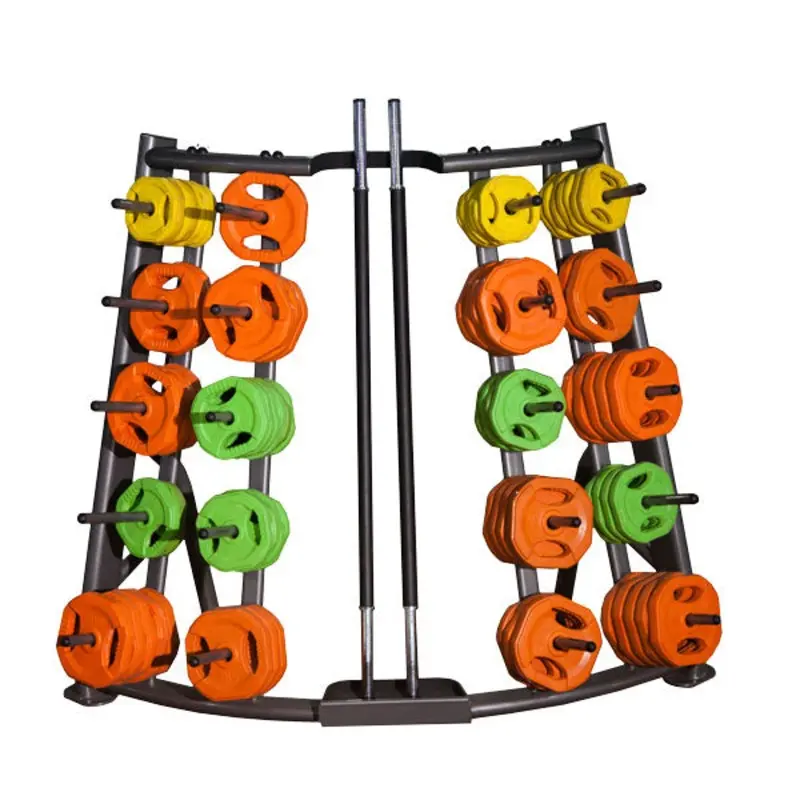 WEIGHT PLATE AND PUMP SET STORAGE RACK