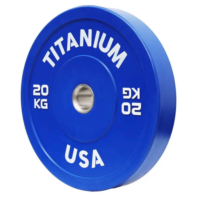 TITANIUM USA 20KG ECO SERIES BUMPER PLATE