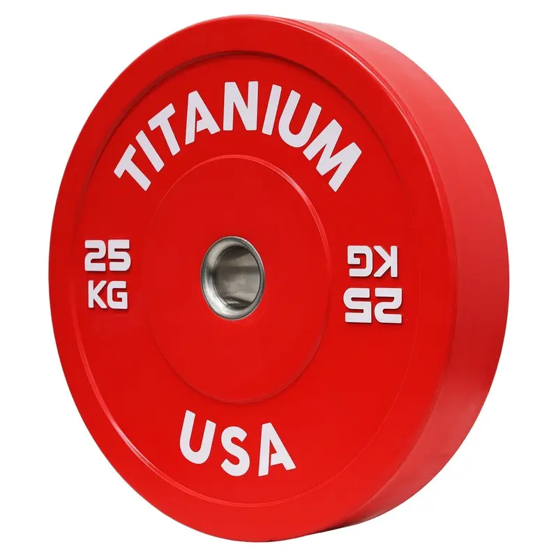 TITANIUM USA 25KG ECO SERIES BUMPER PLATE
