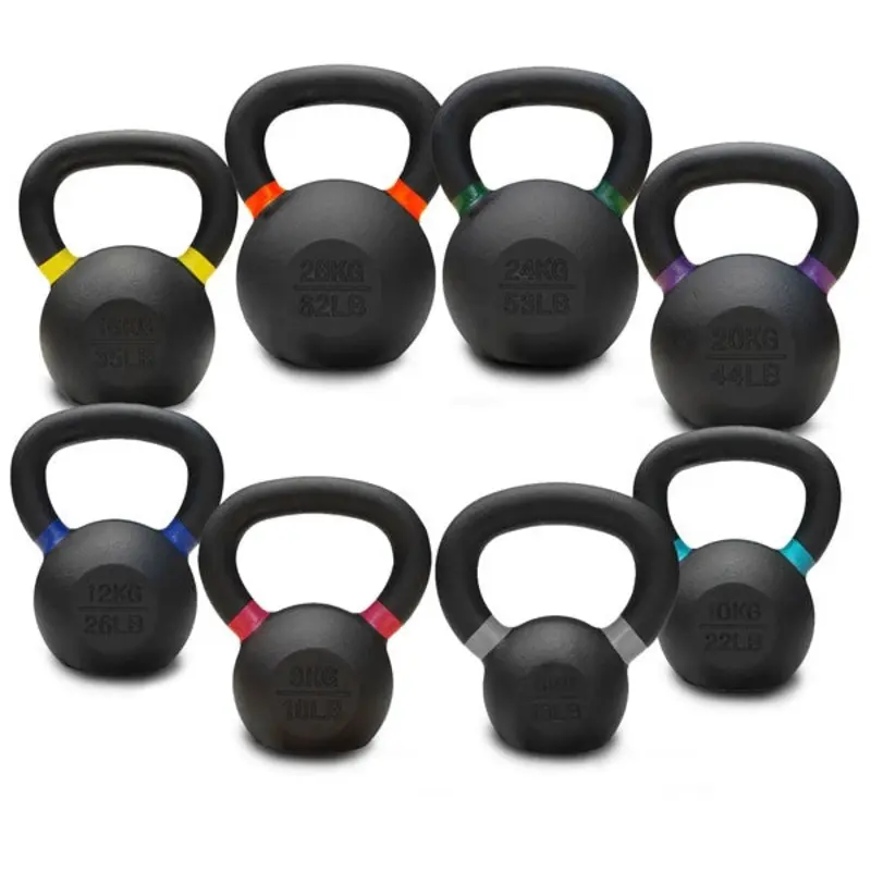 6KG TO 28KG PREMIUM POWDER COATED KETTLEBELLS SINGLE PACK