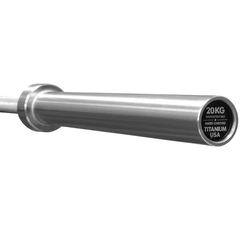 TITANIUM USA 20KG MANHATTAN SERIES HARDENED CHROME OLYMPIC BARBELL
