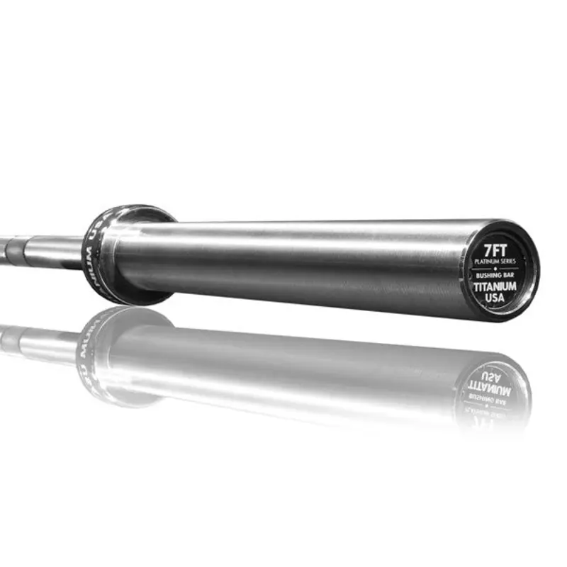 TITANIUM USA PLATINUM SERIES 7FT OLYMPIC BARBELL