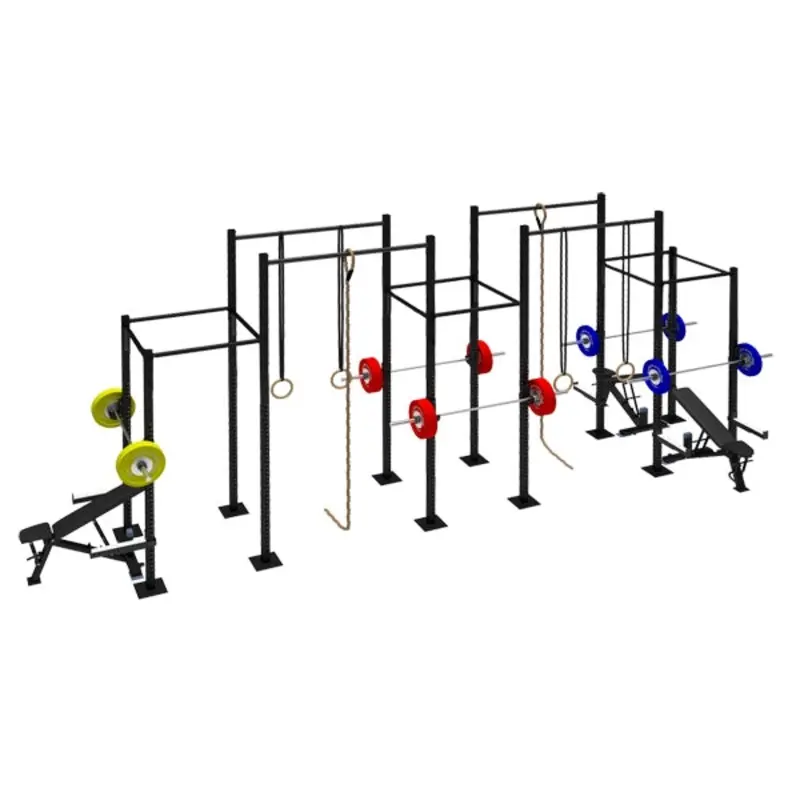 TITANIUM USA 5 CELL SINGLE CROSS BEAMS NARROW RIG WITH 4 EXTENSIONS FS-SCBNR5C4E