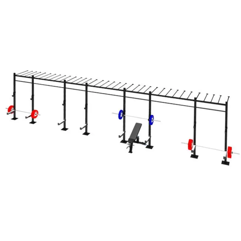 TITANIUM USA 7 CELL WALL MOUNTED MONKEY BAR RIG WM-7CMBR