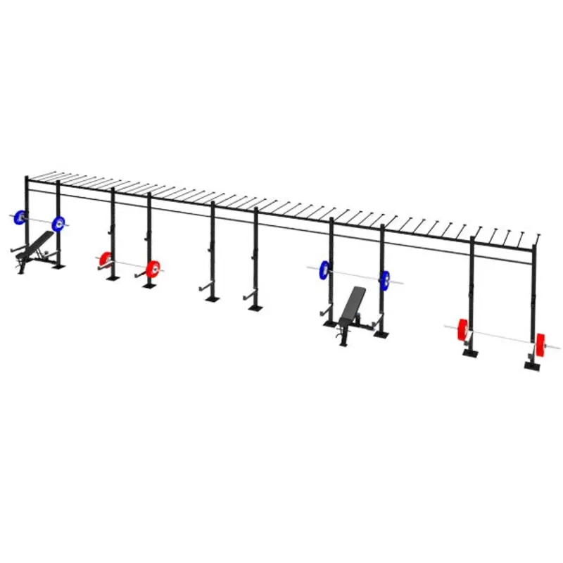 TITANIUM USA 9 CELL WALL MOUNTED MONKEY BAR RIG WM-9CMBR