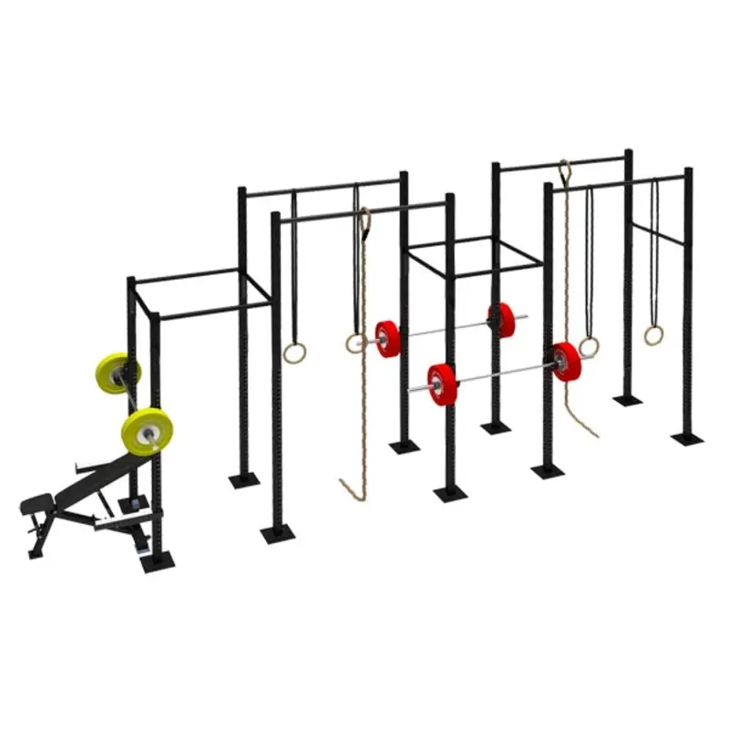 TITANIUM USA 4 CELL SINGLE CROSS BEAMS NARROW RIG WITH 4 EXTENSIONS FS-SCBNR4C4E
