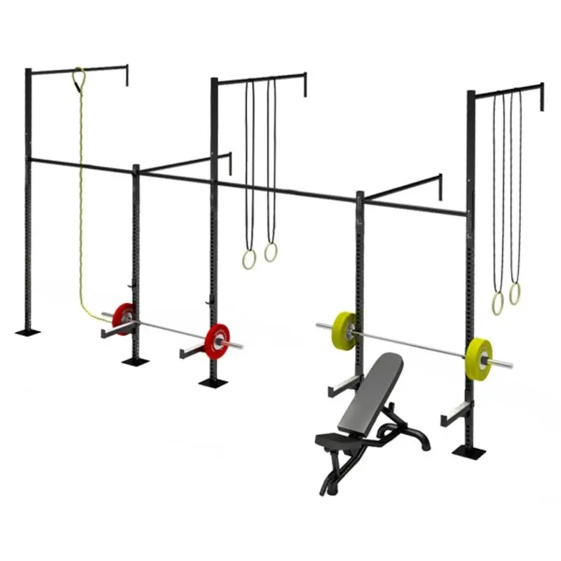 TITANIUM USA 4 CELL WALL MOUNTED RIG WITH 2 EXTENSIONS WM-4C2E