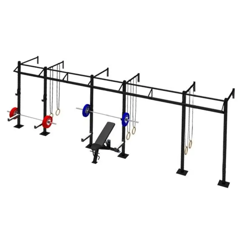 TITANIUM USA 5 CELL WALL MOUNT NARROW RIG WITH 5 TRI BARS WM-NR5C5T