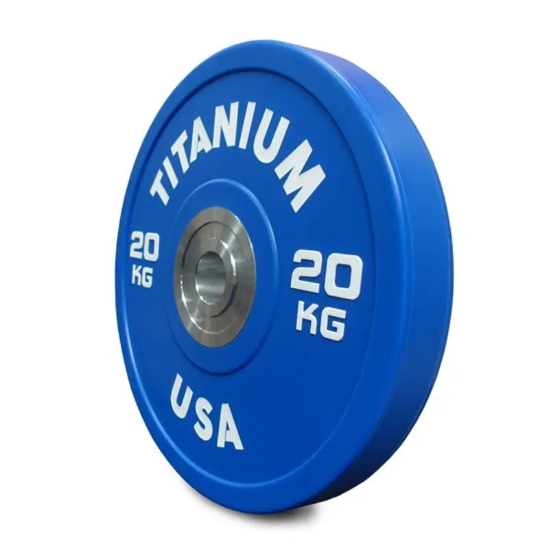 TITANIUM USA 20KG URETHANE BUMPER PLATE