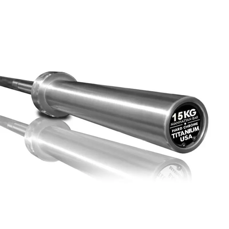 TITANIUM USA 15KG MANHATTAN SERIES OLYMPIC BARBELL