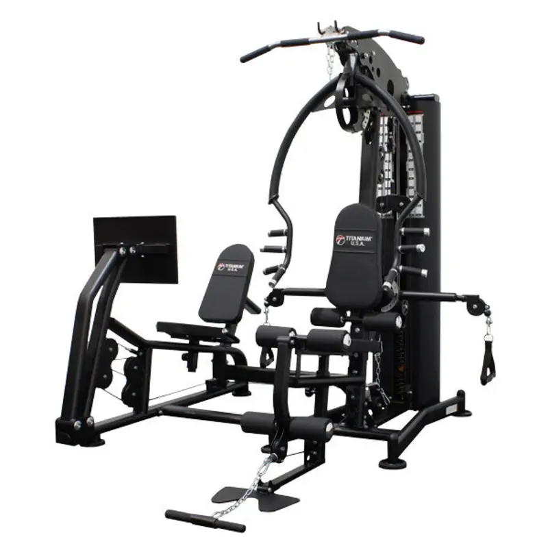 TITANIUM USA R40 HOME GYM WITH LEG PRESS