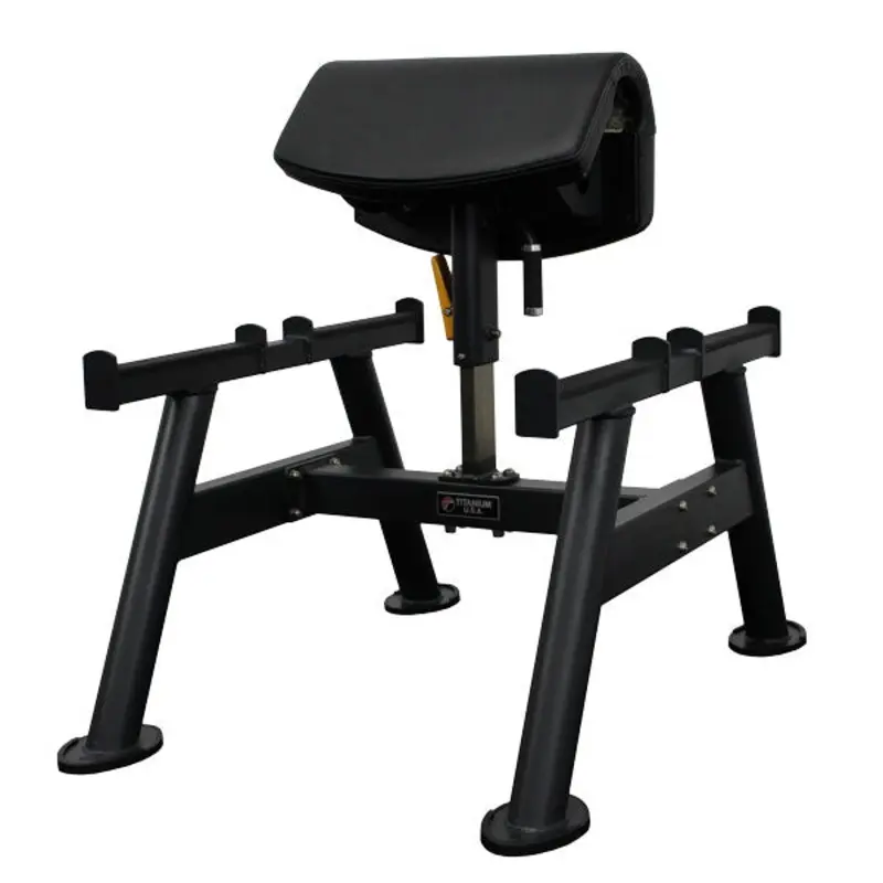 TITANIUM USA PLATINUM SERIES STANDING PREACHER CURL BENCH