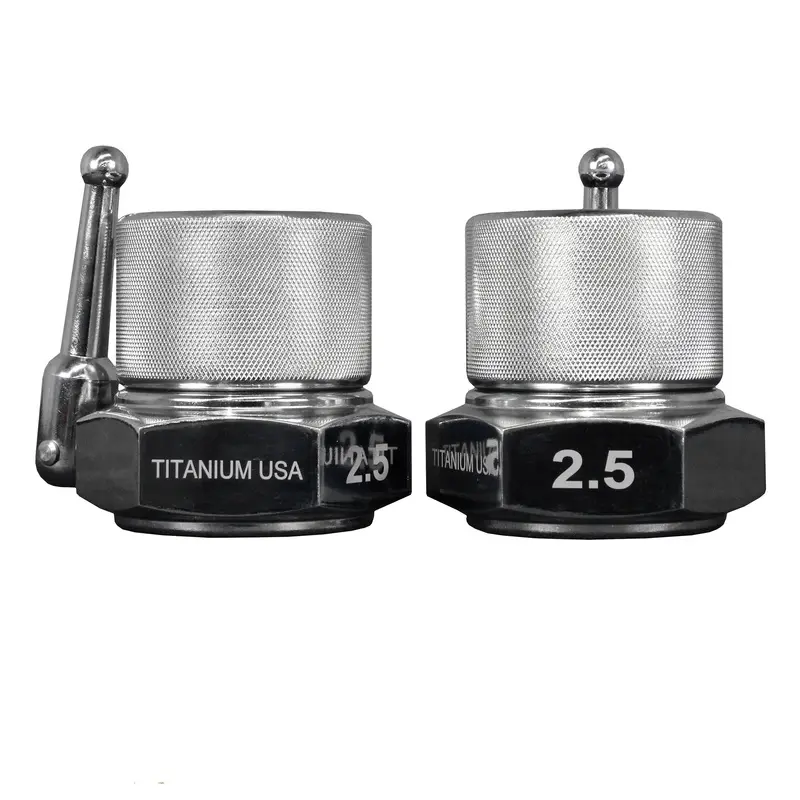 TITANIUM USA 2.5KG CALIBRATED COMPETITION LOCKING COLLARS