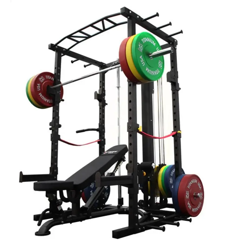 TITANIUM USA S30 POWER RACK WITH LAT PULLDOWN AND LOW ROW