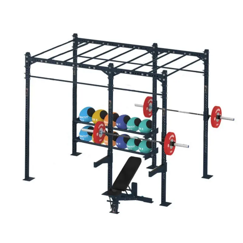 COMPETITION SERIES 2 CELL WIDE MONKEY BAR RIG WITH STORAGE CS-2CFSMBRW-ST