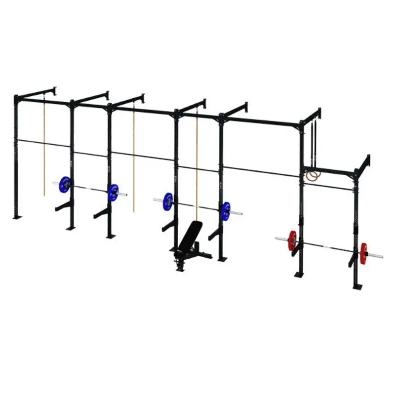 COMPETITION SERIES 6 CELL WALL MOUNTED RIG WITH 6 EXTENSIONS CS-6CWM-6E