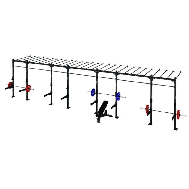 COMPETITION SERIES 7 CELL WALL MOUNTED MONKEY BAR RIG CS-7CWMMBR