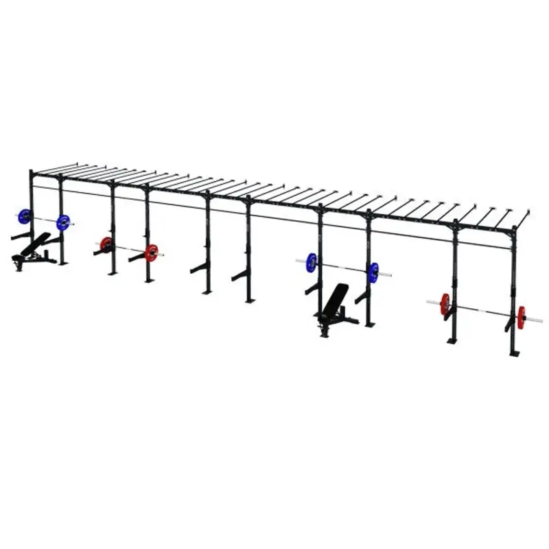 COMPETITION SERIES 9 CELL WALL MOUNTED MONKEY BAR RIG CS-9CWMMBR