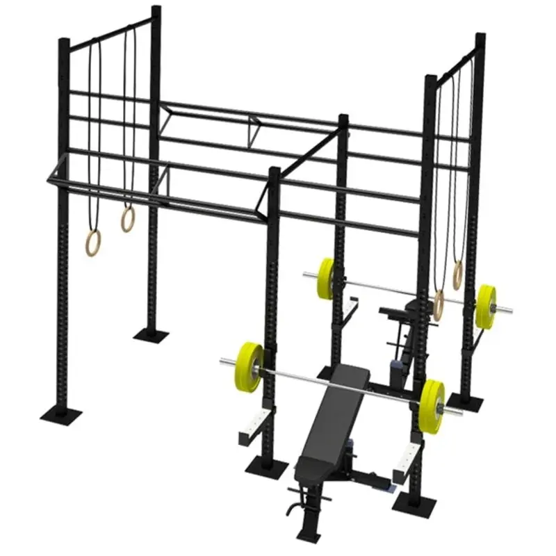 TITANIUM USA 2 CELL RIG WITH 2 TRI BARS & 1 EXTENSIONS FS-2C2T1E-1