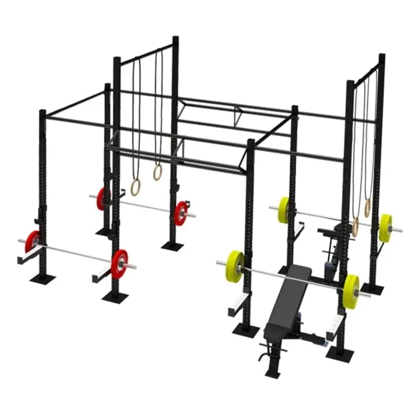 TITANIUM USA 3 CELL RIG WITH 2 TRI BARS & 2 EXTENSIONS FS-3C2T2E-1