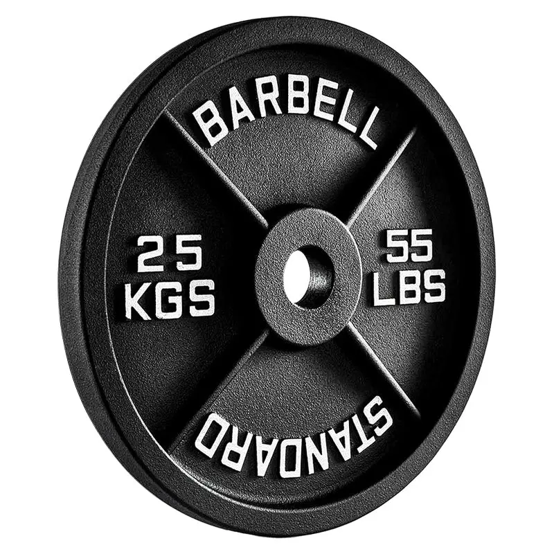 TITANIUM USA 25KG CAST IRON OLYMPIC WEIGHT PLATE