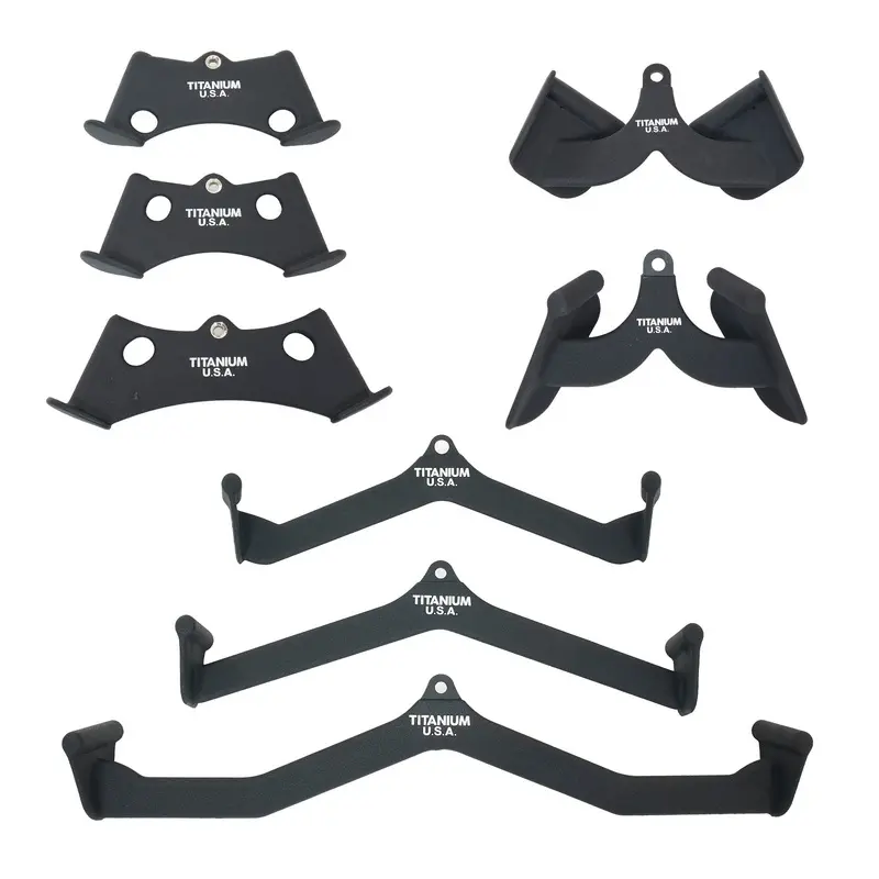 TITANIUM USA EASY GRIP CABLE ATTACHMENTS - 8 PIECE SET